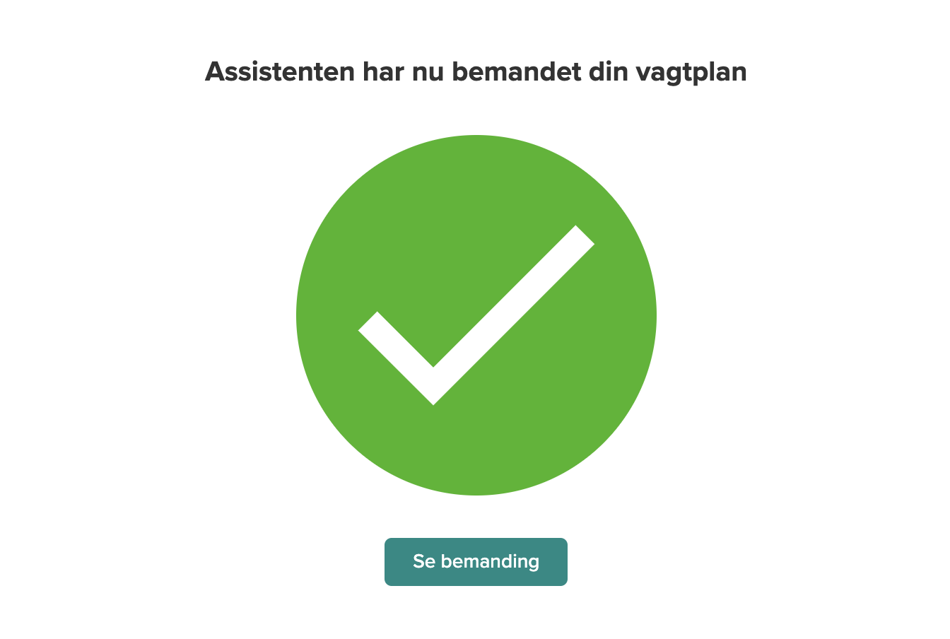Automatisk vaktplan-generering