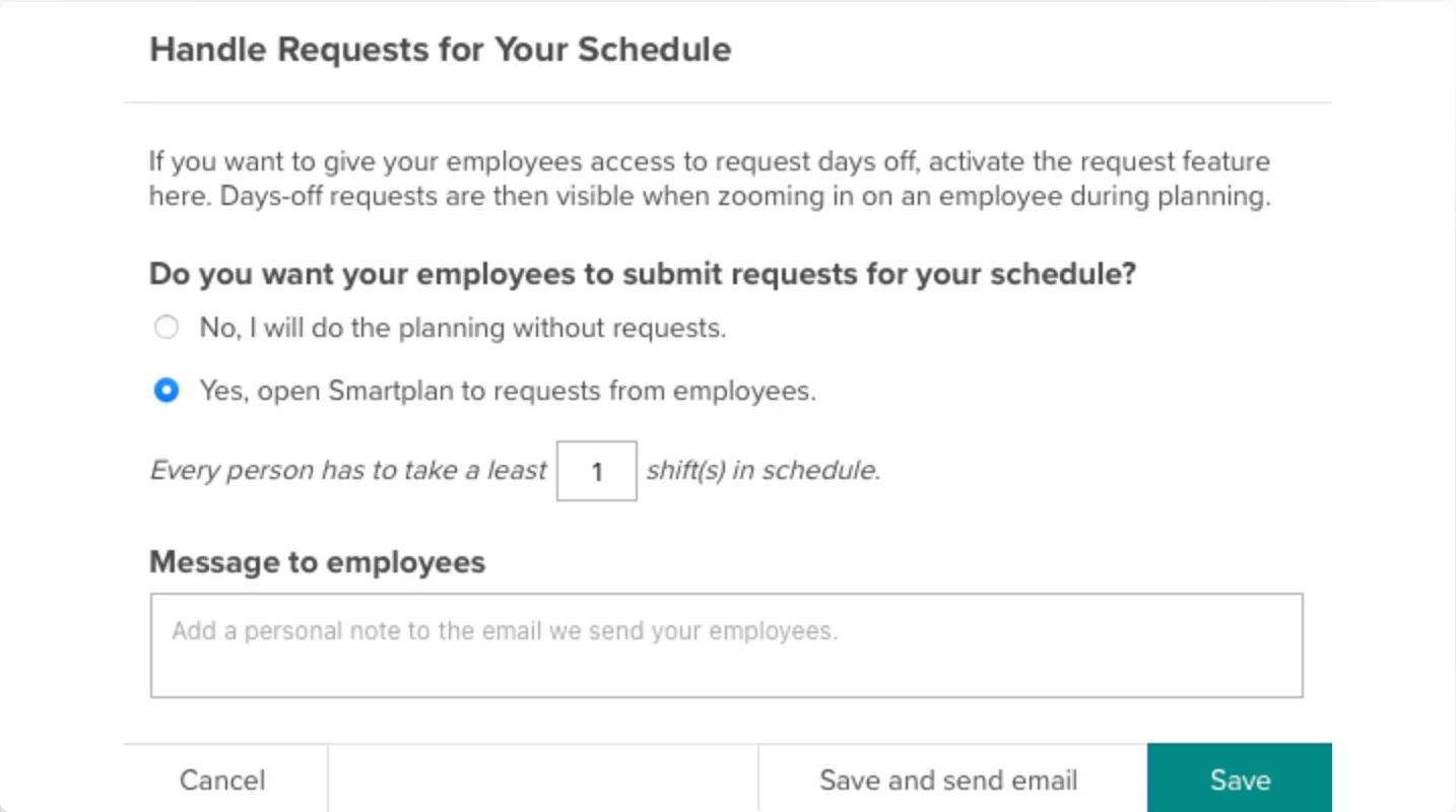 Afbeelding van het instellen van roosterregels