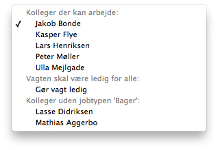 Smartplan dynamiskt schema med notifieringar