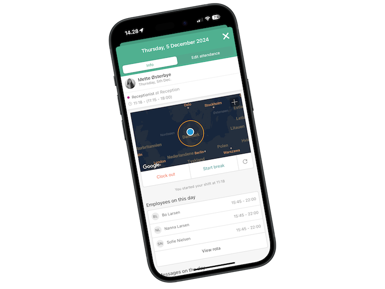 Billede af Smartplan appen